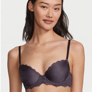 NWOT Victoria's Secret Lightly Lined Lace Demi Bra Size 36DD